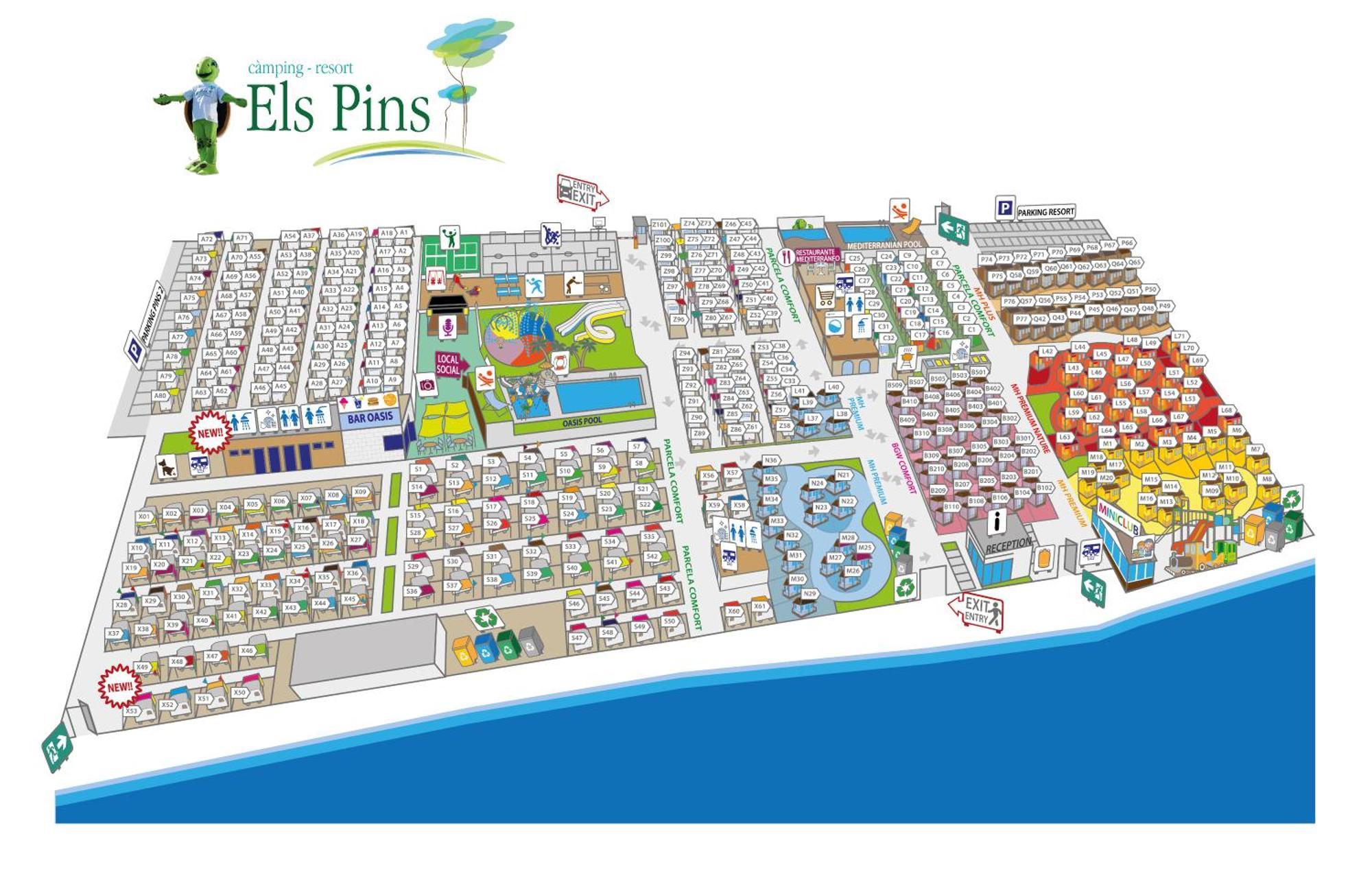 Camping Resort Els Pins Malgrat de Mar Ngoại thất bức ảnh